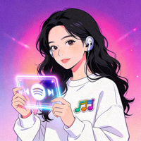 一位时尚的年轻女性用户头像，代表流媒体爱好者